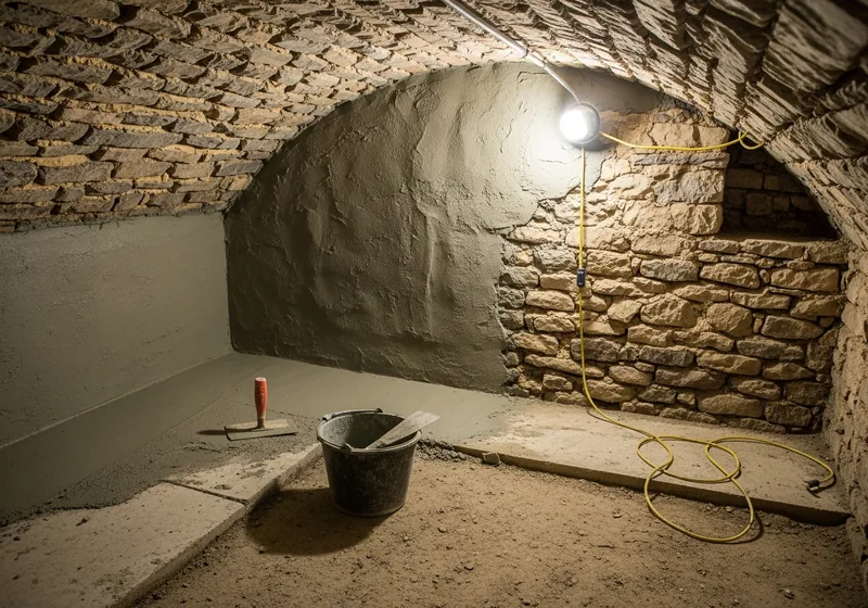 Cuvelage de cave et sous-sol à Brest